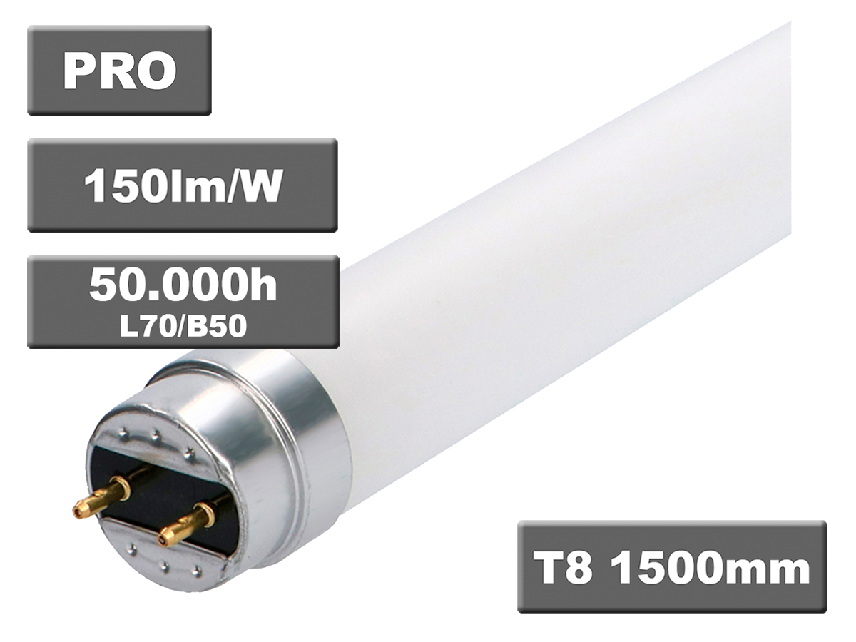 LED Tube PROT150 L:1500mm, 20,5W (3.100lm), 4.000K