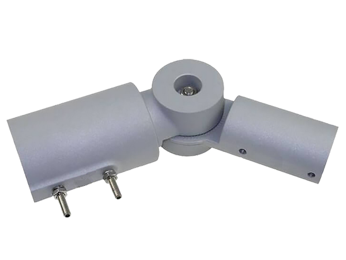 Schwenkbarer Straßenleuchtenadapter 60mm auf 76mm